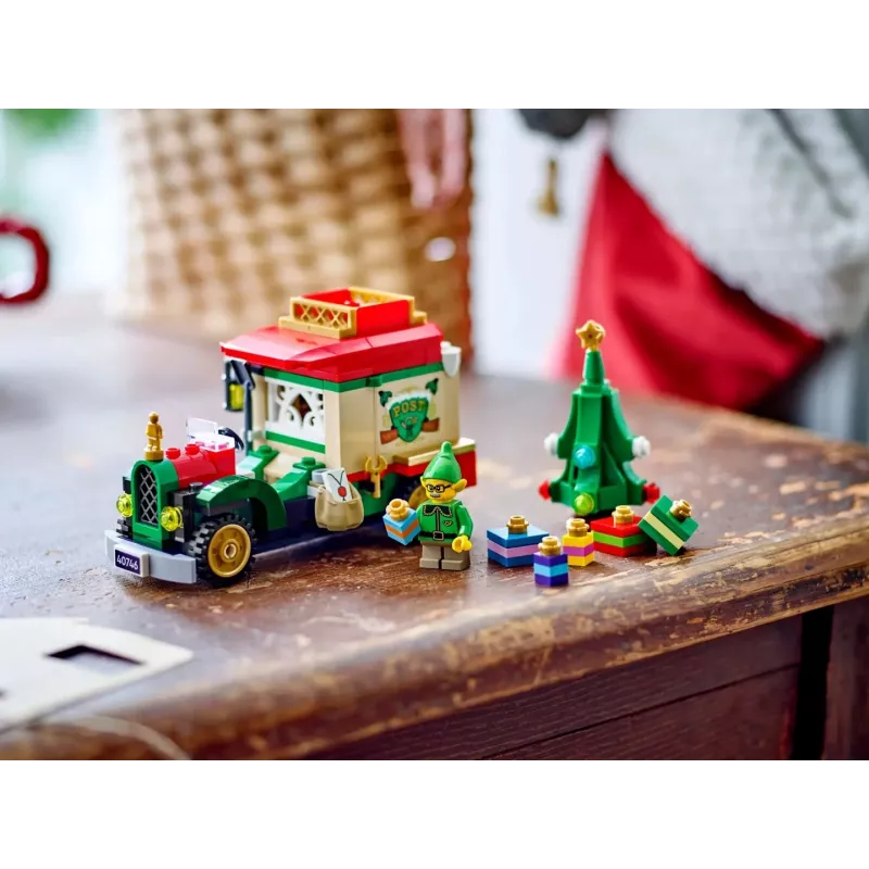 LEGO 40746 Ciężarówka dostawcza Świętego Mikołaja