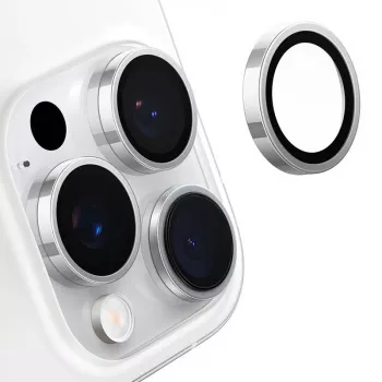 Torras Lensguard Camera Glass do iPhone 16 Pro (Szary)