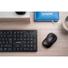 Klawiatura Savio KB-02 do domu/biura USB QWERTY Czarna