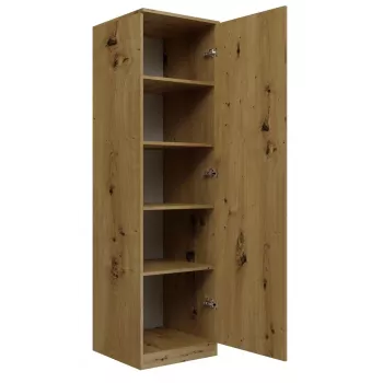 Topeshop SD-50 ARTISAN KPL bedroom wardrobe/closet 5 shelves 1 drzwi(s) dąb