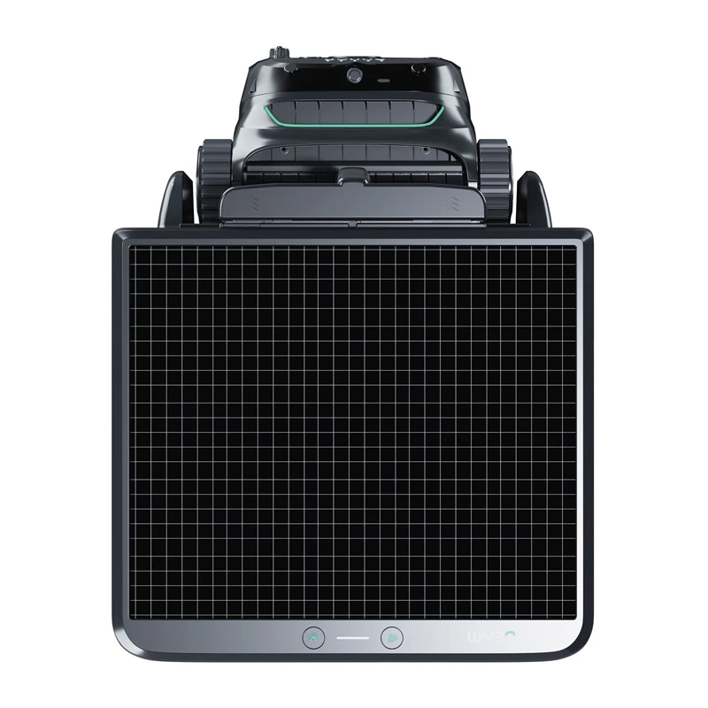 Bezprzewodowy robot do czyszczenia basenów Wybot S2 Solar Vision — Wybot S2 SOLAR VISION, bezprzewodowy czyścik zasilany energią słoneczną