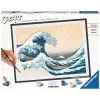 Zestaw do malowania Ravensburger CreArt ART Collection Wielka fala Hokusai 23690 — zestaw artystyczny malowania po numerach