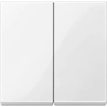 Przełącznik światła Merten 432519 — termoplastyczny biały, sterowanie przyciskowe, pojedynczy