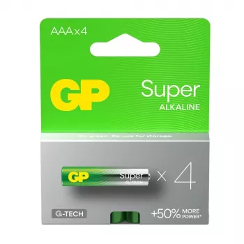 Baterie alkaliczne LR03 /SSS GP Super 4 szt.