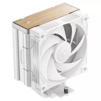 Chłodzenie powietrzne DeepCool AK400 G2 WH, wentylator 120 mm, maks. ciśnienie powietrza 3,33 mmH2O, 92×132×156 mm, biały