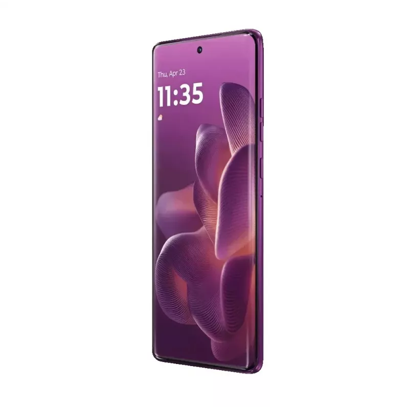 Smartfon Motorola Moto Edge 60 Pro 5G Dual-SIM, 8 GB RAM, 256 GB pamięci, Pantone Sparkling Grape