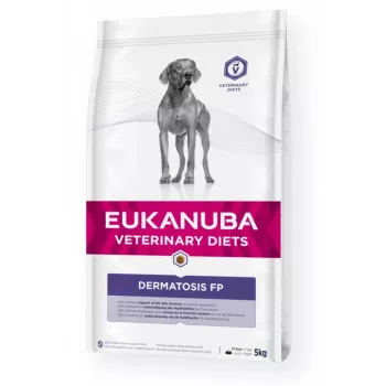 Sucha karma dla psa EUKANUBA Dermatosis FP Adult Ryba & Ziemniak 5 kg — bezzbożowa, 22% białka, 15% tłuszczu