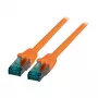 EFB-Elektronik kabel krosowy RJ45 kat.6A S/FTP LSZH pomarańczowy 1,5 m Producent: EFB Elektronik (MK6001.1,5O)