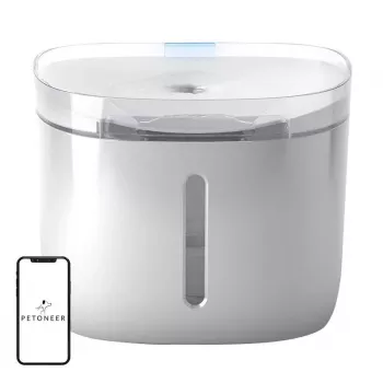 Automatyczne poidło dla zwierząt Petoneer Fresco Mini Plus — 1,9 L, ABS, kompatybilne z Tuya, 5 V DC