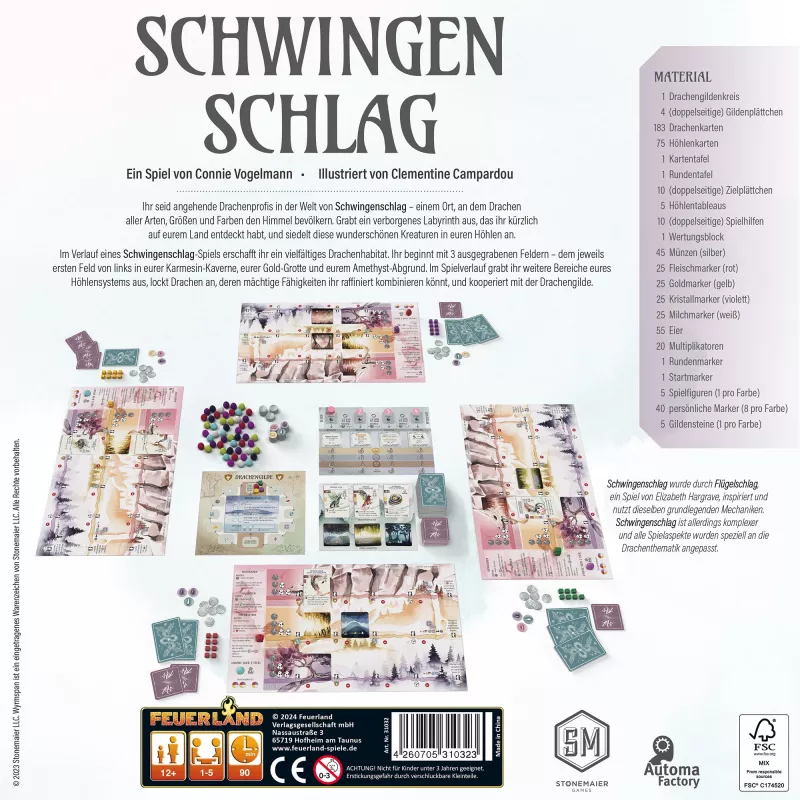 Schwingenschlag, gra planszowa