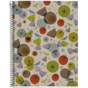 MIQUELRIUS College Notebook Eco Design 4 ruled DIN A4 inner margin (A295999)