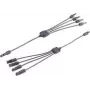 shiverpeaks ®-PV4 Zestaw kabli rozgałęźnych T, 4/1, 4mm², czarny/czarny, 30cm (BS02-21034)