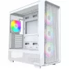 Obudowa PC Montech X5 Midi Tower Biała ATX 3 wentylatory 140 mm