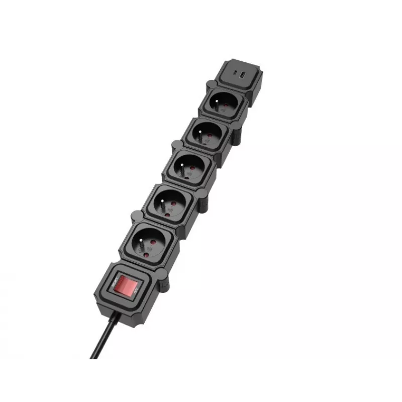 Listwa zasilająca TB Energy Power Strip 1,5 m — kabel 1,5 m, wiele gniazd