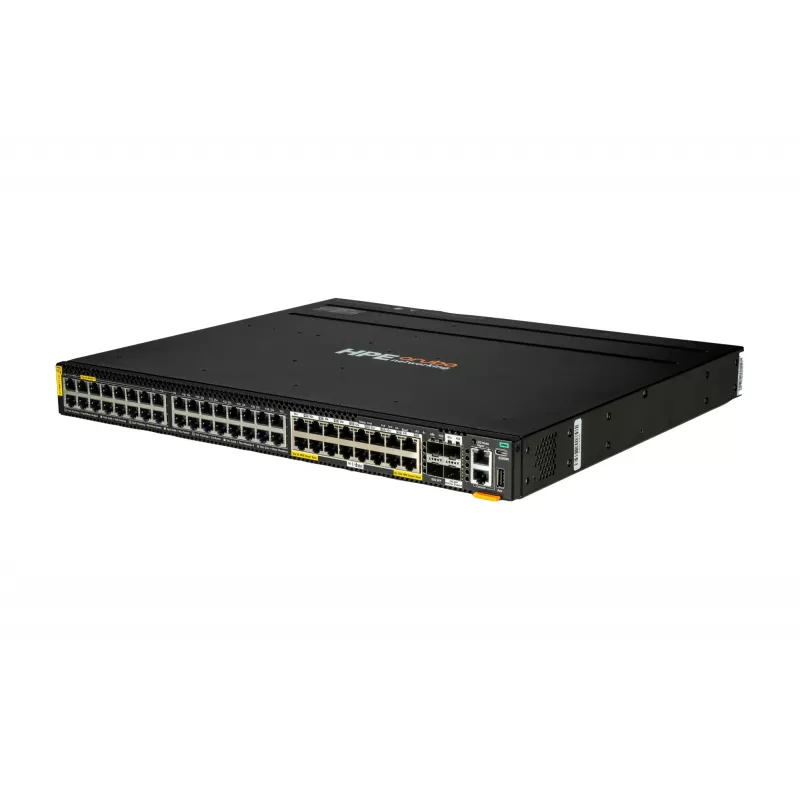 HPE Aruba Networking CX 6300M 32p 1G 16p Smart Rate 5G Class8 PoE 2p SFP56 50G 2p SFP28 25G MACsec Switch - Przełącznik - L3 - zarządzalny - 32 x 10/100/1000 (PoE++)