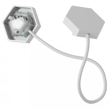 Złącze oświetleniowe Nanoleaf Flex — biały, kabel 0,24 m, zestaw 3 szt.