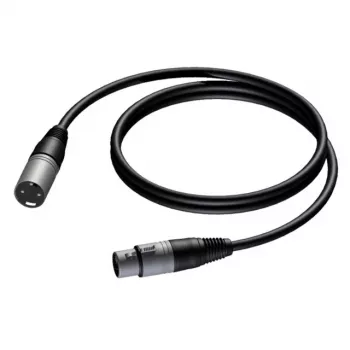 Kabel XLR MĘSKI-XLR ŻEŃSKI 1M