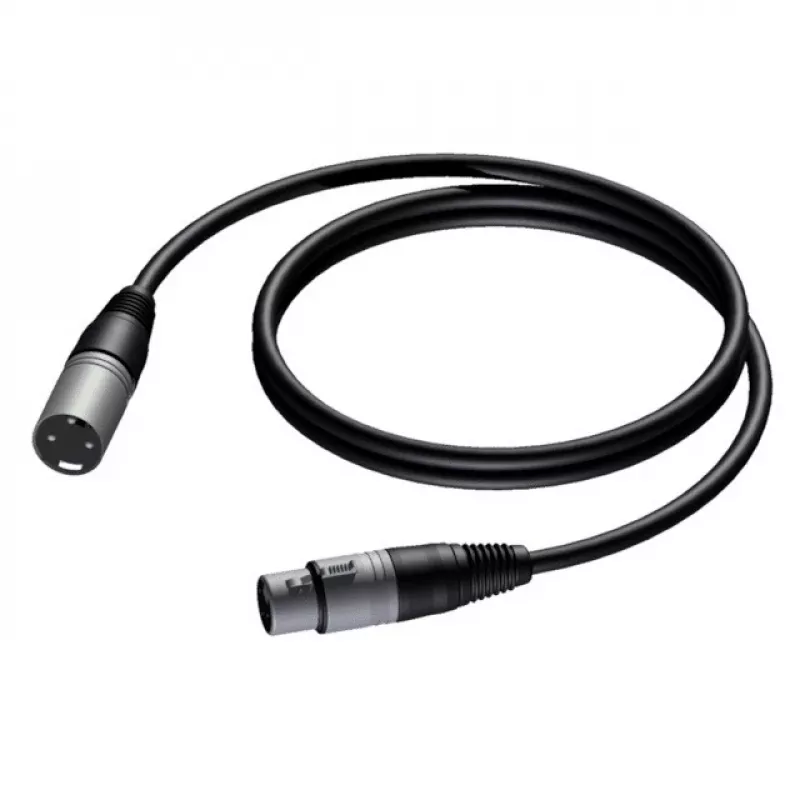 Kabel XLR MĘSKI-XLR ŻEŃSKI 1M
