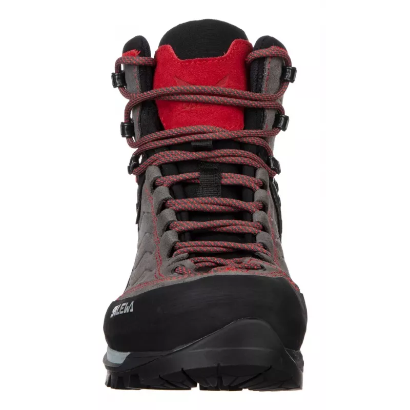 Salewa MTN Trainer Mid GTX Męskie Buty Dla Dorosłych Węglowy, Szary, Czerwony