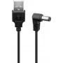 Goobay 55156 Adapter interfejsu/płci USB 2.0 (typ A) DC żeński (5.50 x 2.50 mm) Czarny (55156)