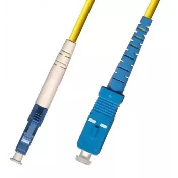 Microconnect FIB461001 kabel InfiniBand/światłowodowy 1 m LC żółty