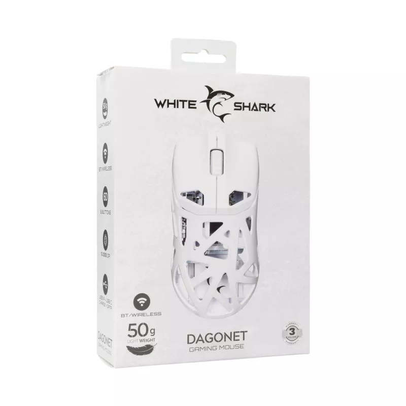 Mysz White Shark GM-5019 Dagonet Wireless
