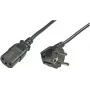 Kabel zasilający LOGON TC005NC C13 na CEE7/5, 0,5 m, odłączany przewód sieciowy