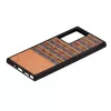 Etui na smartfon man and wood Galaxy Note 20 Ultra brązowa krata czarne