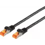 Kabel sieciowy S/CONN 08-26485 Czarny 30m Cat6a S/FTP