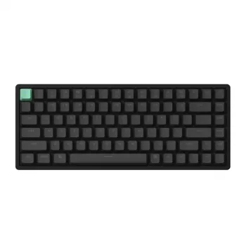 Mechaniczna klawiatura bezprzewodowa Keychron K2 — kompaktowa 84-klawiszowa czarna, Bluetooth i USB-C, podświetlenie RGB