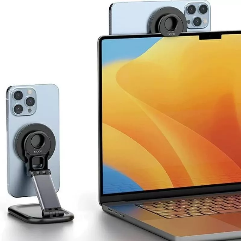 Stojak magnetyczny SODI BM-310 czarny MagSafe do urządzeń mobilnych