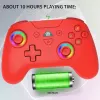Subsonic Bezprzewodowy Kontroler LED Czerwony do Switch