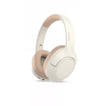 Nauszne słuchawki z redukcją szumów Philips TAH7508WT, białe