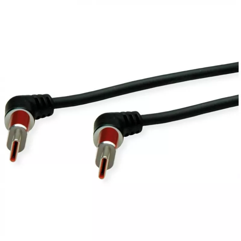 Kabel ROLINE USB 2.0 obrotowy 360°, C-C ST/ST 2m - Kabel - Cyfrowy/Dane (11.02.8348)