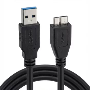 ROLINE - Kabel USB - 9-pin USB Typ A (M) - 10-pin Micro-USB Typ B (M) - 15 cm (USB 3.0) - Czarny (11.02.8876)