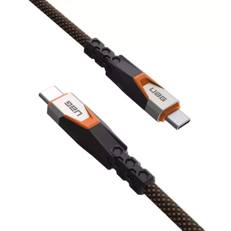 Kabel USB C na USB C C2G 9B4415114097 USB 3.2 Gen 2x2 0,75 m — Czarny/Pomarańczowy
