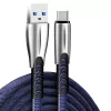 Kabel ColorWay USB Type-C (stop cynku) 2,4A, 1 m | CW-CBUC012-BL