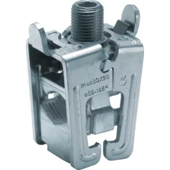 Akcesorium do obudowy elektrycznej Hager KS24C — stalowy element dystansowy 38×70×51 mm