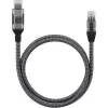 Kabel sieciowy Techly ICOC U3A-RJ45-010 Czarny, Srebrny 1 m Cat6 F/UTP (FTP)