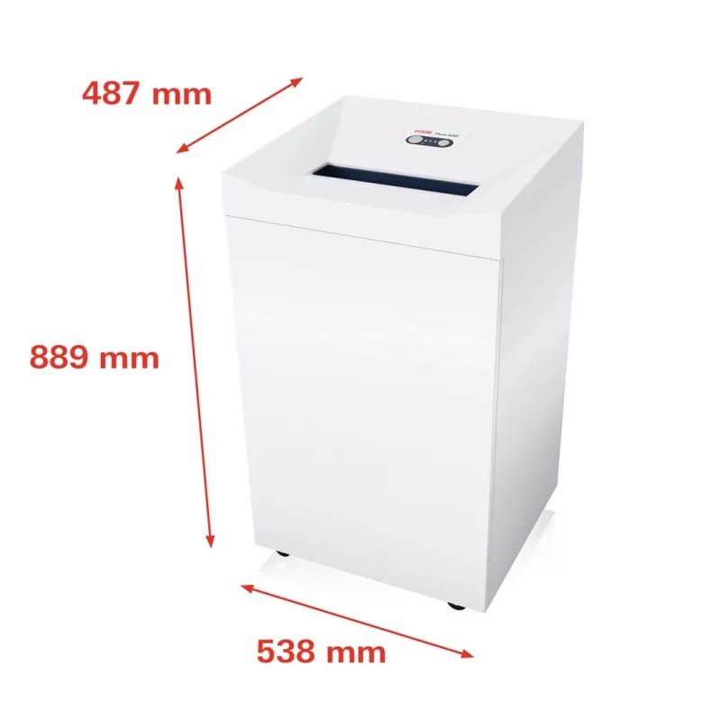 Niszczarka HSM Pure 630 cięcie na cząstki 31 cm 700 W biały
