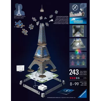 Puzzle 3D Wieża Eiffla