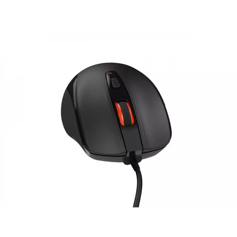 Przewodowa mysz optyczna NATEC NMY-2047 USB Type-A, 4000 DPI, 6 przycisków, praworęczna, podświetlenie