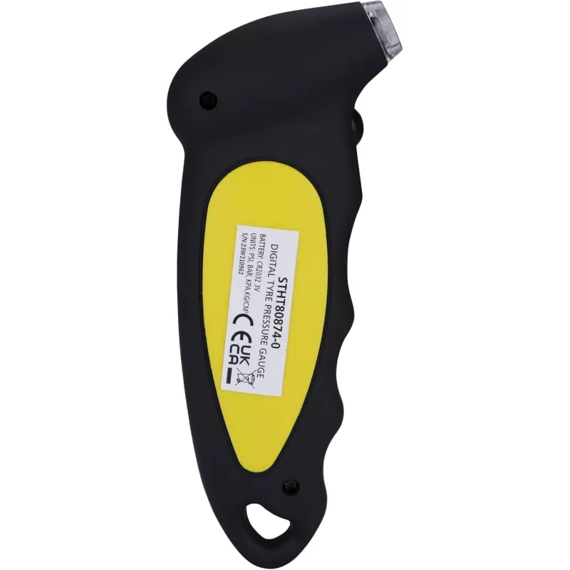 Cyfrowy manometr do opon STANLEY STHT80874-0, 0–100 PSI, wyświetlacz LCD
