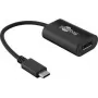 Goobay 38530 Kabel interfejsu adaptera USB-C DisplayPort czarny (38530)