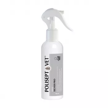 Antiseptic spray JM Sante Polisept Vet srebrny Pro 200 ml — weterynaryjny spray na rany i skórę dla zwierząt