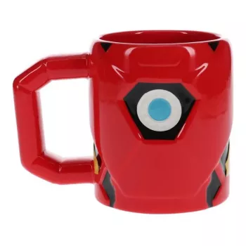 Kubek Paladone Iron Man Kształt Czerwony 0,5L Pojedynczy