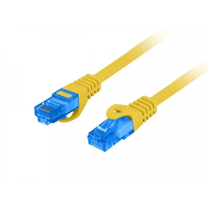 LANBERG PATCHCORD S/FTP CAT.6A 3M żółty LSZH