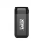 Ładowarka / powerbank do akumulatorów litowo-jonowych 18650 / 20700 / 21700 Xtar PB2SL V2 czarna