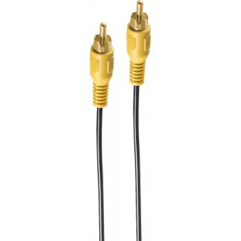 przejściówka wideo Shiverpeaks BS90022-15G 15 m RCA Czarny - Żółty (BS90022-15G)