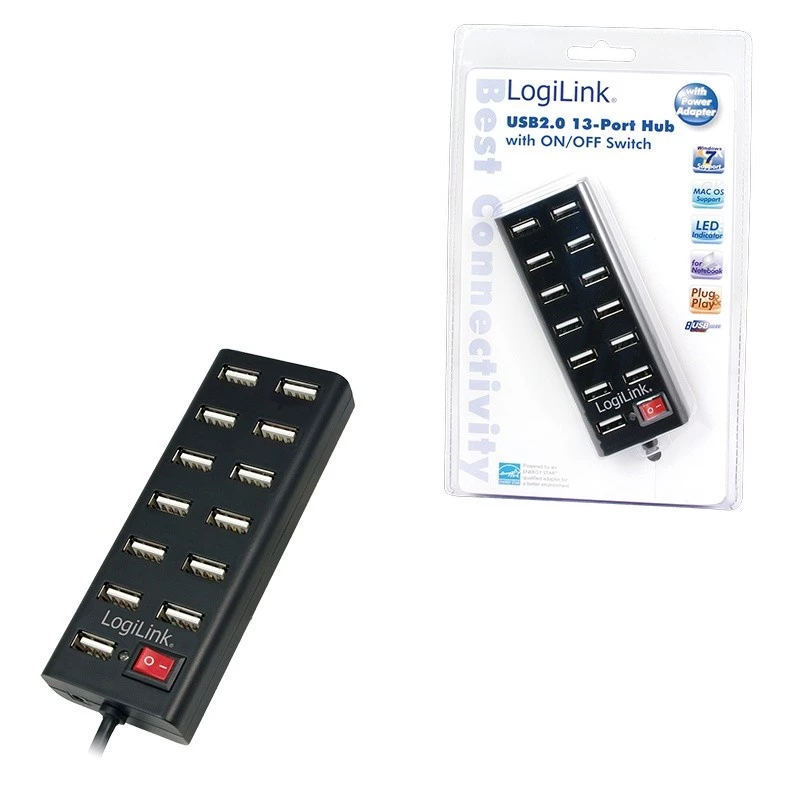 Koncentrator USB LogiLink UA0126